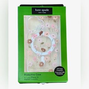 Kate Spade Protective Case- iPhone 16 MagSafe Compatible Case.